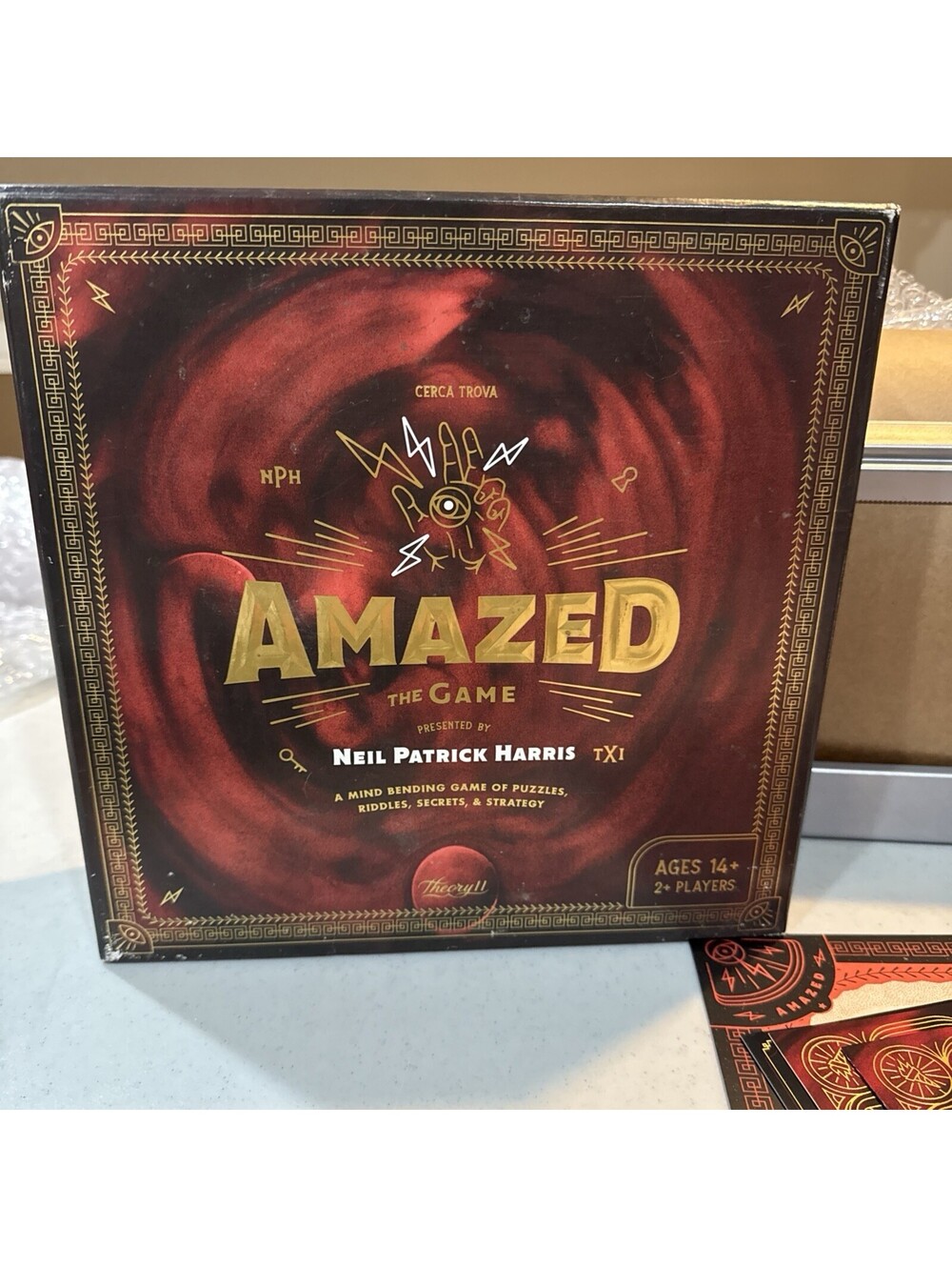 Amazed The Game by Neil Patrick Harris Theory 11 Board Game complete